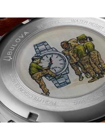 96B482.6 BULOVA MILITARY VW1 Chronograph 96B482
