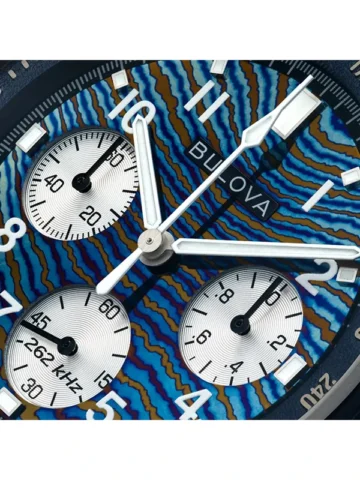 BULOVA ARCHIVE Lunar Pilot "Budii" LE 98A329 SET