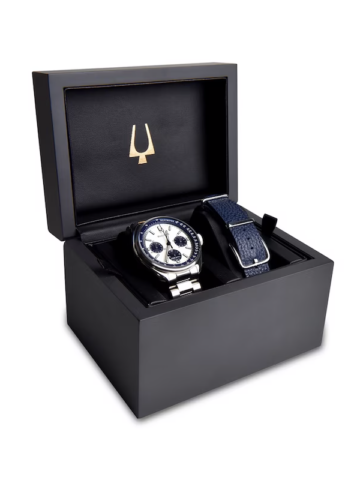 98k112-3 BULOVA LUNAR PILOT 98K112 SET