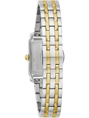 98p220.2 BULOVA CLASSIC Sutton Rectangle 98P220