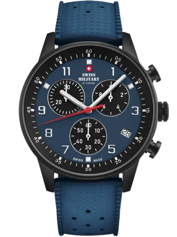 SWISS MILITARY BY CHRONO QUARTZ CHRONOGRAPH SM34114.13