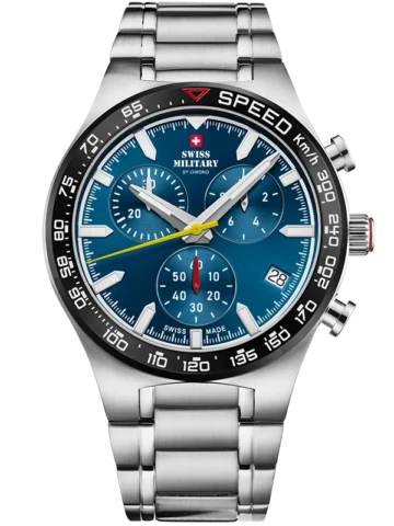 SWISS MILITARY BY CHRONO QUARTZ CHRONOGRAPH SM34115.02