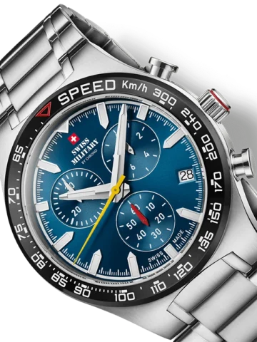 SWISS MILITARY BY CHRONO QUARTZ CHRONOGRAPH SM34115.02