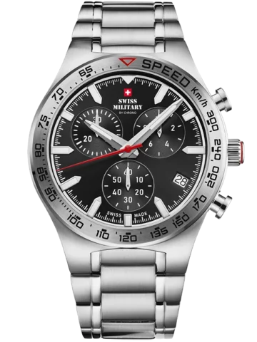 SWISS MILITARY BY CHRONO QUARTZ CHRONOGRAPH SM34115.03