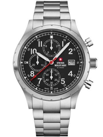 SWISS MILITARY BY CHRONO QUARTZ CHRONOGRAPH SM34117.01