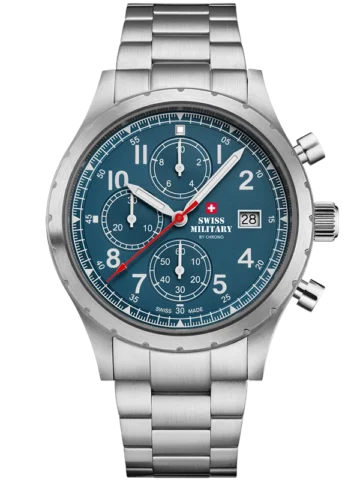 SWISS MILITARY BY CHRONO QUARTZ CHRONOGRAPH SM34117.02