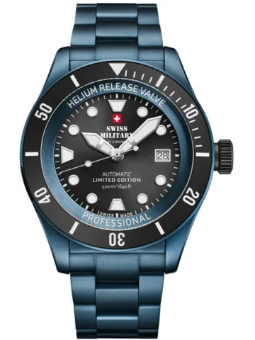 SWISS MILITARY BY CHRONO AUTOMATIC DIVER 500 LE SMA34075.10