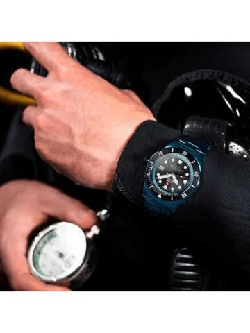 SWISS MILITARY BY CHRONO AUTOMATIC DIVER 500 LE SMA34075.10