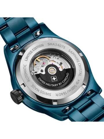 SWISS MILITARY BY CHRONO AUTOMATIC DIVER 500 LE SMA34075.10