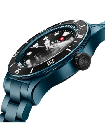 SMA34075.10.3 SWISS MILITARY BY CHRONO AUTOMATIC DIVER 500 LE SMA34075.10