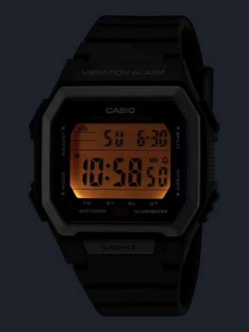 W-738H-3AVEF.3 CASIO COLLECTION W-738H-1AVEF