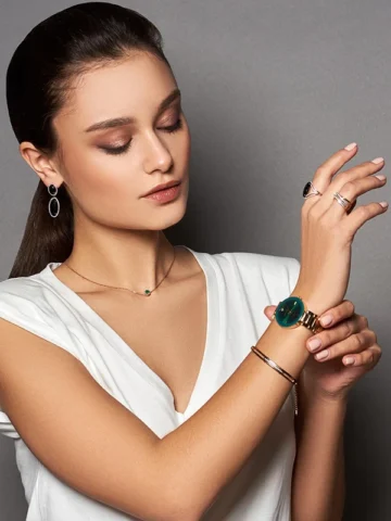 ANNE KLEIN DIAMOND DIAL AK/1362GNGB