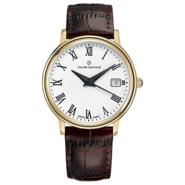 claude-bernard-damenuhr-54005-37j-br_87350061 CLAUDE BERNARD CLASSIC LADIES 54005-37J-BR