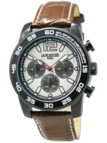 LANCASTER SPORTIF CHRONOGRAPH 0639L/BK/BN/NR