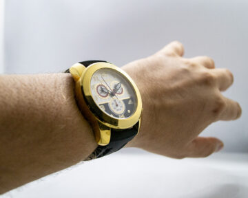 LANCASTER Sport Chrono Yellow Gold 0465SLYGNR