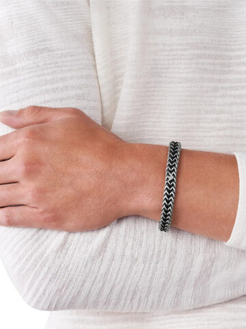 egs2816040-1 EMPORIO ARMANI EAGLE LOGO BRACELET EGS2816040