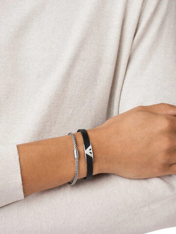egs2875040-set-1 EMPORIO ARMANI EAGLE LOGO BRACELET SET EGS2875040