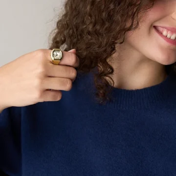 FOSSIL HARLOW WATCH RING ES5446