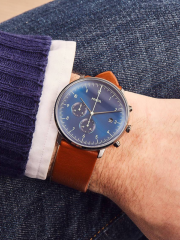 FOSSIL CHASE TIMER FS5486