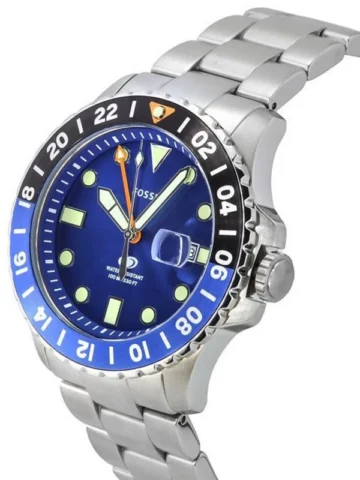 FOSSIL BLUE GMT FS5991