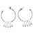 funkicharm-earrings-silver STORM Funkicharm Earrings silver