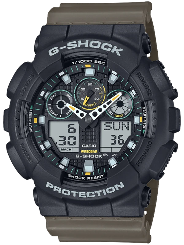Часы Casio G-Shock GA-100TU-1A3ER