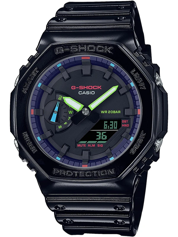 Часы Casio G-Shock GA-2100RGB-1AER