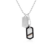 jf02824040c1 FOSSIL DOG TAG STEEL JF02824040