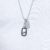 jf02824040c2 FOSSIL DOG TAG STEEL JF02824040