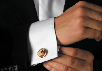 MILUS STEEL PLATED Cufflinks CUFF003