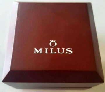 MILUS STEEL PLATED Cufflinks CUFF003