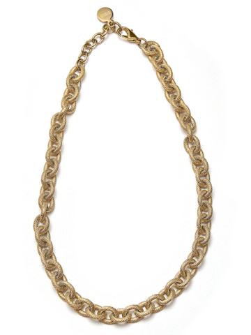 STORM O Chain Necklace gold