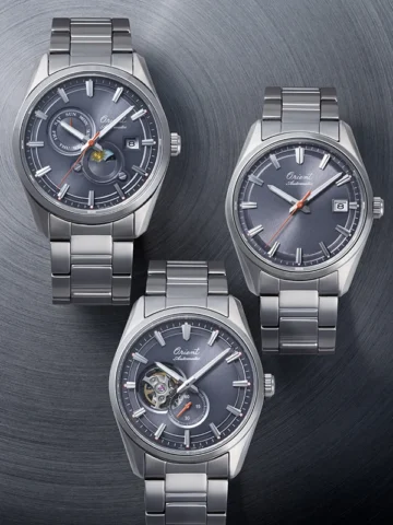 ra-ar0012n30b.3 ORIENT CONTEMPORARY Stretto Sun and Moon 75th Anniversary LE RA-AK0311N30B