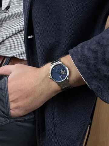 ORIENT CONTEMPORARY Semi Skeleton Small Second RA-AR0101L30B