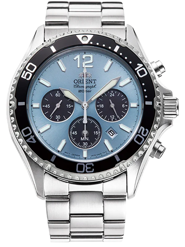 Часы Orient Sports Mako Chronograph Solar RA-TX0206L10B