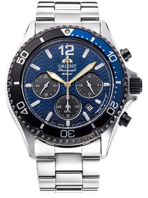 Ceas Orient Sports Mako Chronograph Solar Le RA-TX0208L10B