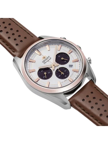 ra-tx0306s10b.1 ORIENT CONTEMPORARY CHRONOGRAPH SOLAR RA-TX0306S10B