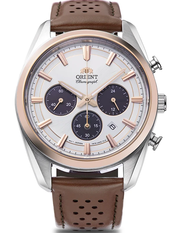 Часы Orient Contemporary Chronograph Solar RA-TX0306S10B