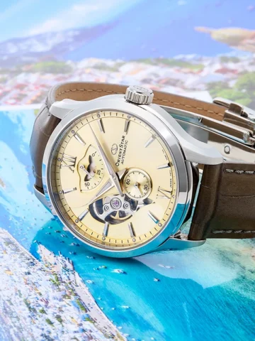 ORIENT STAR CONTEMPORARY Layered Skeleton RE-AV0B10G00B