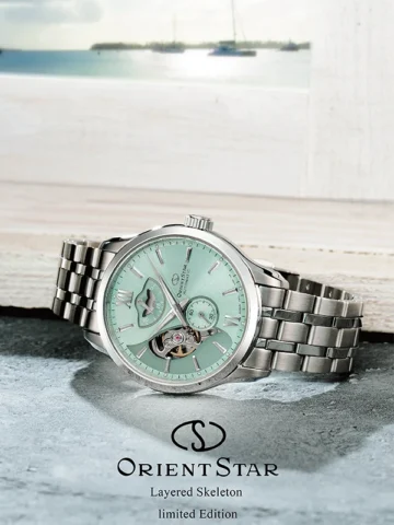 ORIENT STAR CONTEMPORARY Layered Skeleton LE RE-AV0B11E00B
