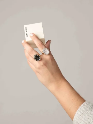 ring_anne_klein ANNE KLEIN RING WATCH AK/5126RINGBL