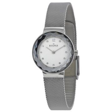 skagen-silver-dial-stainless-steel-mesh-ladies-watch-456sss_1 SKAGEN 456SSS