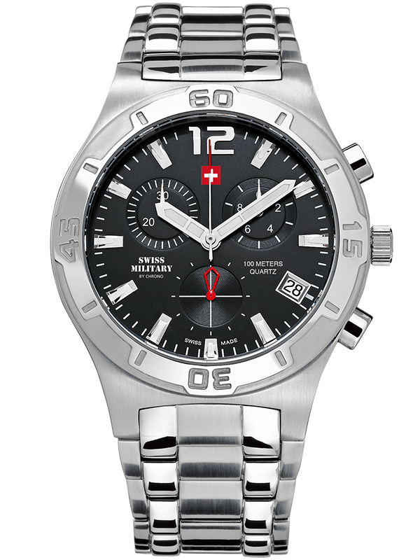 Часы Swiss Military By Chrono Quartz Chronograph SM34015.01