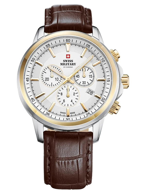 Часы Swiss Military By Chrono Quartz Chronograph SM34052.21