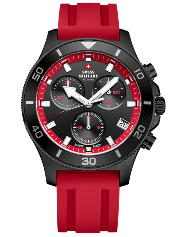Часы Swiss Military By Chrono Quartz Chronograph SM34067.15