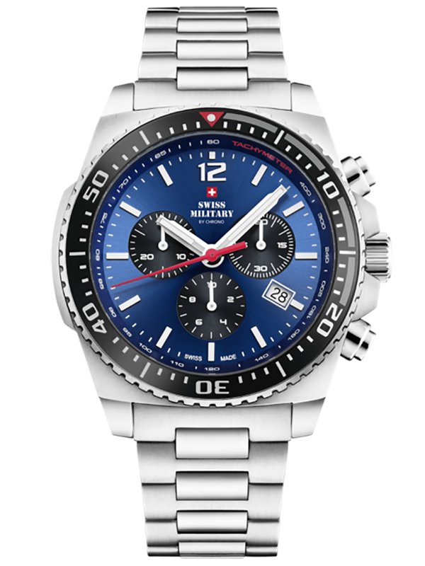 Часы Swiss Military By Chrono Quartz Chronograph SM34093.02
