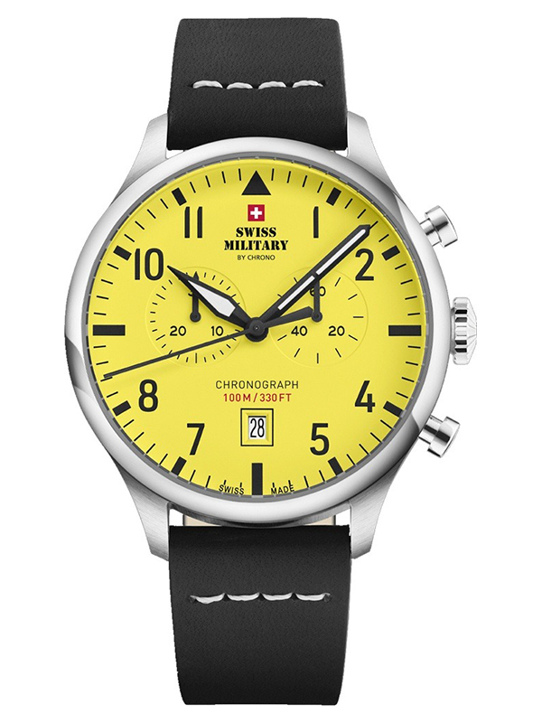 Часы Swiss Military By Chrono Quartz Chronograph SM34098.10