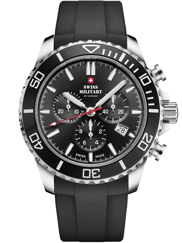 Часы Swiss Military By Chrono Quartz Chronograph SM34103.07