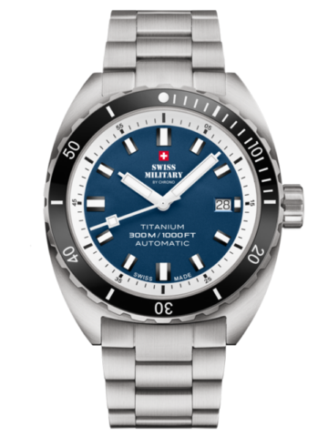 sma3410003 SWISS MILITARY BY CHRONO AUTOMATIC SMA34100.03