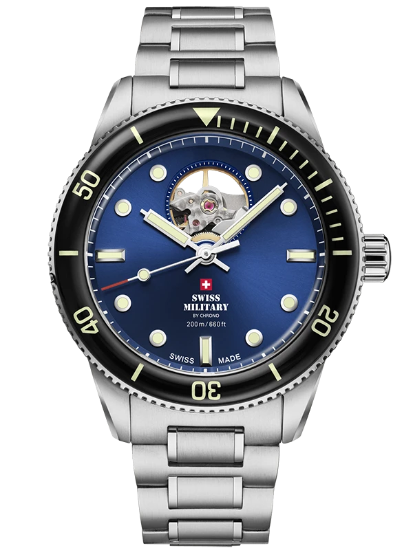 Часы Swiss Military By Chrono Automatic SMA34106.12